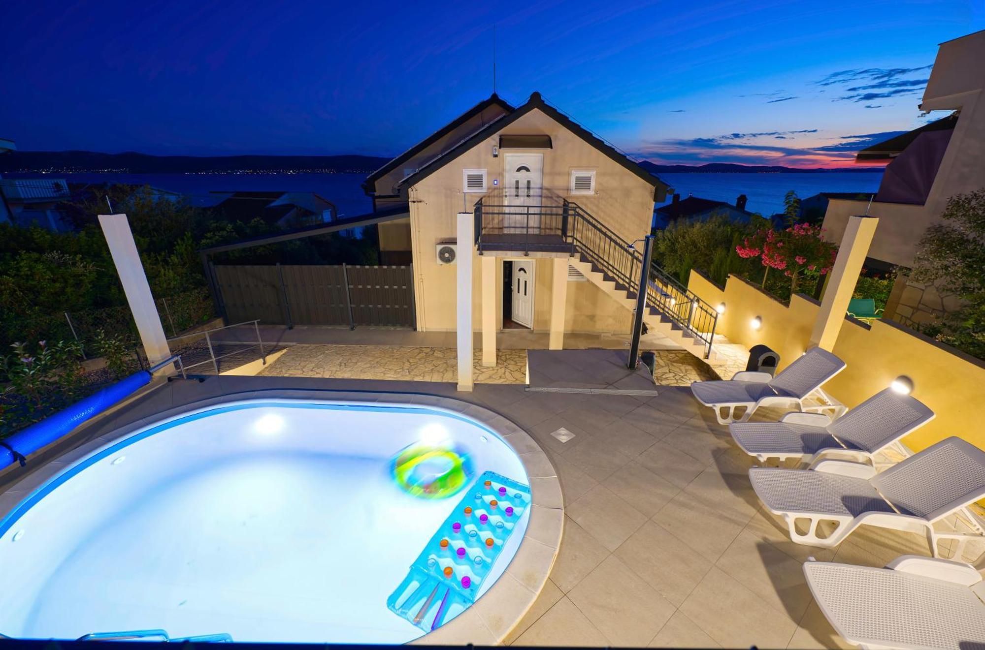 Villa More Sveti Petar Na Moru With Pool And Sea View Exterior foto